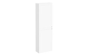 VitrA Root Classic 55cm 2 Door Slim Tall Unit (LH Hinge) - Matt White